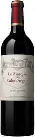 Вино красное сухое «Le Marquis de Calon Segur» 2014 г.