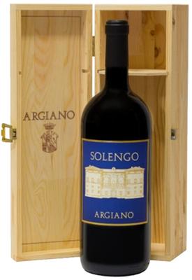 Вино красное сухое «Solengo» 2020 г. в деревянной коробке