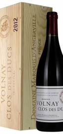 Вино красное сухое «Domaine Marquis d'Angerville Volnay Clos des Ducs» 2012 г., в деревянной коробке