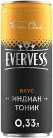 Напиток газированный «Evervess Tonic» в жестяной банке
