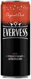 Напиток газированный «Evervess Orange» в жестяной банке