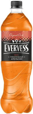Напиток газированный «Evervess Orange, 1 л» пластик