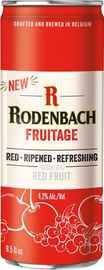 Пиво вишневое «Rodenbach Fruitage» в жестяной банке