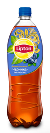 Чайный напиток «Lipton Ice Tea Черника по-русски» пластик