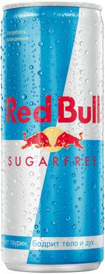 Энергетический напиток «Red Bull Sugafree» в жестяной банке