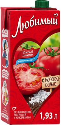 Сок «Любимый томат, 1.93 л» тетра пак