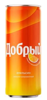 Напиток газированный «Добрый Апельсин» в жестяной банке