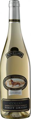 Вино белое сухое «Eugenio Collavini Pinot Grigio Black Label» 2013 г.