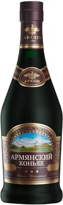 Коньяк армянский «Arcon 3 Years Old, 0.25 л» в матовой бутылке