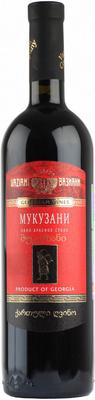 Вино красное сухое «Вазиани Мукузани»