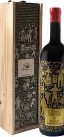 Вино красное сухое «Langa Classic» в деревянной коробке