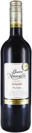 Вино безалкогольное красное полусладкое «Bonne Nouvelle Rouge»