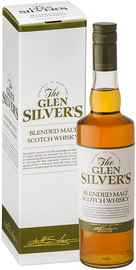 Виски шотландский «Glen Silver's Blended Malt Scotch» в подарочной упаковке