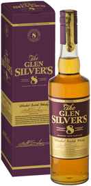 Виски шотландский «Glen Silver's Blended Scotch 8 Years Old» в подарочной упаковке