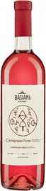 Вино розовое полусухое «Basiani Saperavi Rose» 2021 г.