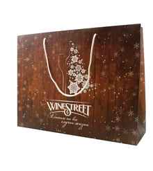 Пакет подарочный «WineStreet Новогодний»