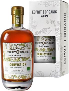 Коньяк французский «Esprit Organic VSOP» в подарочной упаковке