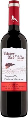 Вино красное сухое «Vinedos del Villar Tempranillo»