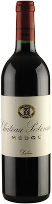 Вино красное сухое «Chateau Potensac, 0.375 л» 2009 г.