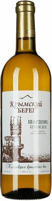 Вино полусладкое белое «Крымский Берег Шардоне Крымское»