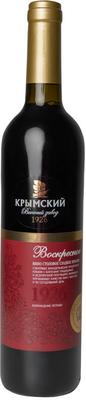 Вино красное сладкое «Крымский винный завод Воскресное»