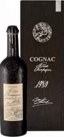 Коньяк французский «Lheraud Cognac 1980 Petite Champagne» в деревянной коробке