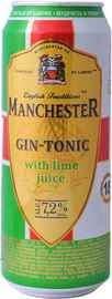 Коктейль «Manchester Gin-tonic with Lime juice» в жестяной банке