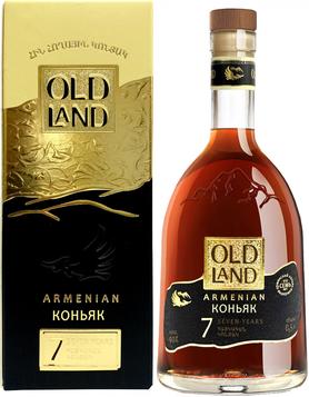 Коньяк армянский «Old Land 7 Years Old» в подарочной упаковке