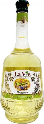 Вино белое полусладкое «Kazayak Vin La Vie Muscatel»