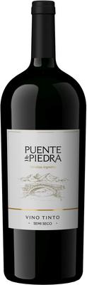 Вино красное полусухое «Puente de Piedra Tinto»