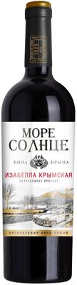Вино красное полусладкое «Море Солнце Изабелла Крымская, 0.75 л»