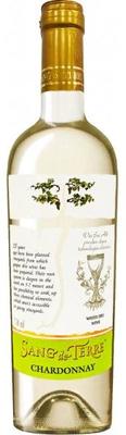 Вино белое сухое «Sang de Terre Chardonnay»