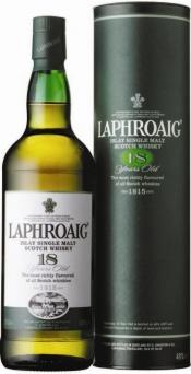 Виски «Laphroaig 18 Years Old» в подарочной упаковке
