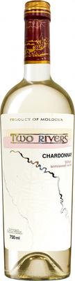 Вино белое полусладкое «Two Rivers Chardonnay»