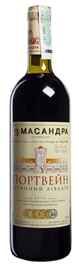 Вино красное сухое «Массандра Портвейн Красный Ливадия, 0.2 л»