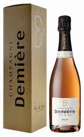 Шампанское розовое брют «Demiere Divin Rose» в подарочной упаковке
