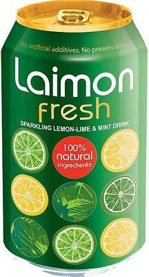 Напиток газированный «Laimon Fresh Max» в жестяной банке