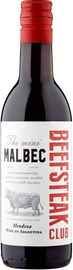 Вино красное сухое «Beefsteak Club The Mini Malbec» 2018 г.