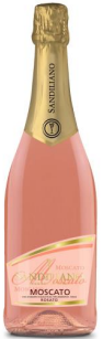 Вино игристое розовое сладкое «Sandiliano Moscato Rosato»