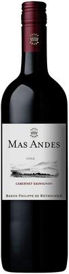 Вино красное сухое «Mas Andes Cabernet Sauvignon» 2020 г.