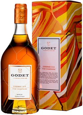 Коньяк французский «Godet XO Extra Old Fine Champagne» в подарочной упаковке