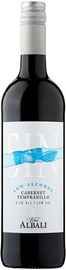 Вино безалкогольное красное полусухое «Vina Albali Cabernet-Tempranillo Low Alcohol» 2022 г.