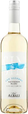 Вино безалкогольное белое полусухое «Vina Albali Sauvignon Blanc Low Alcohol» 2021 г.