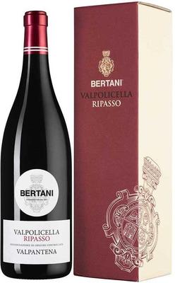 Вино красное полусухое «Bertani Valpolicella Ripasso Valpantena» 2020 г. в подарочной упаковке