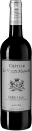 Вино красное сухое «Chateau Le Vieux Manoir» 2021 г.