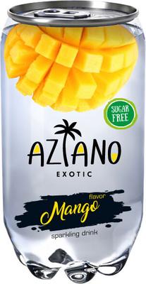 Напиток газированный «Aziano Mango» пластик