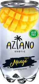 Напиток газированный «Aziano Mango» пластик