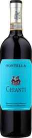Вино красное сухое «Fontella Chianti» 2021 г.