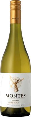 Вино белое сухое «Montes Reserva Chardonnay» 2019 г.