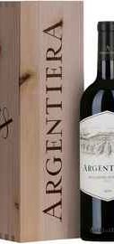 Вино красное сухое «Argentiera» 2019 г., в деревянной коробке